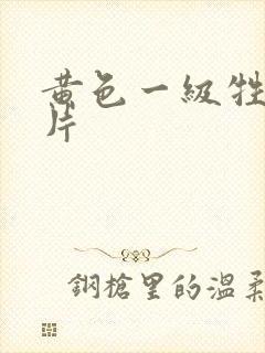 黄色一级牲生活片