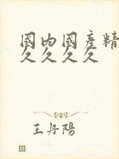 国内国产精品久久久久久