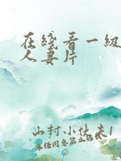 在线看一级一级人妻片