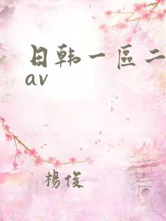 日韩一区二区 av