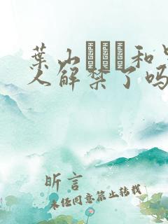 叶山さゆり和黑人解禁了吗