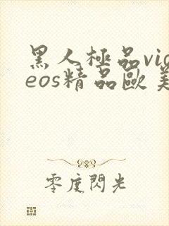 黑人极品videos精品欧美棵