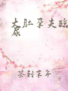 大肚孕夫临产憋尿