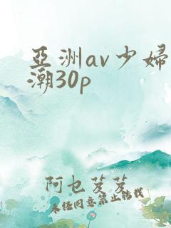 亚洲av少妇高潮30p
