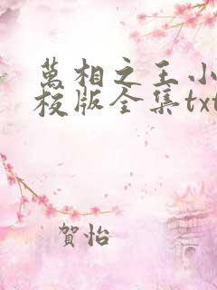 万相之王小说精校版全集txt