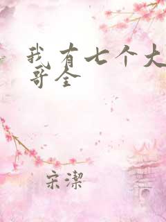 我有七个大佬哥哥全