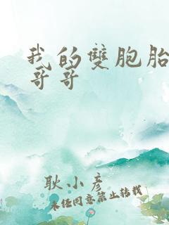 我的双胞胎骚货哥哥