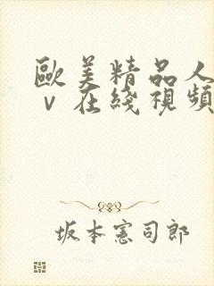 欧美精品人妻aⅴ在线视频