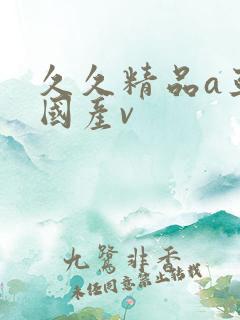 久久精品a亚洲国产v