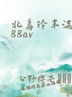 北岛玲丰满人妻88av