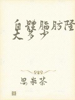 自体脂肪隆胸能大多少