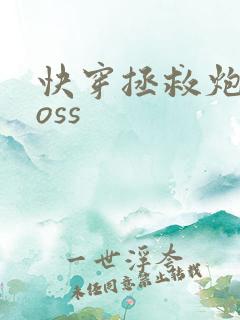 快穿拯救炮灰boss