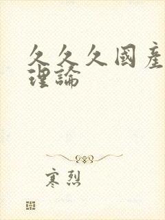 久久久国产精品理论