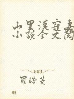 山里汉宠妻无度小说全文阅读