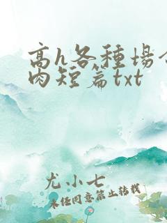 高h各种场合全肉短篇txt