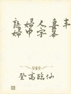 熟妇人妻丰满少妇中字幕