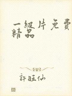 一级片免费国产精品