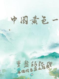 中国黄色一级片.