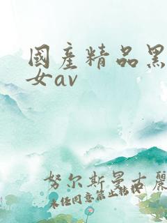 国产精品黑丝美女av