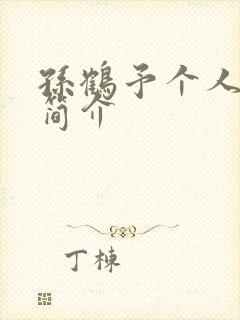 孙鹤予个人资料简介