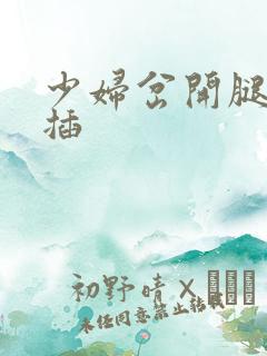 少妇岔开腿让我插