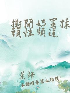 撕开奶罩揉吮奶头性频道