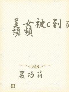 美女被c到爽的视频