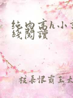 纯肉高h小说在线阅读