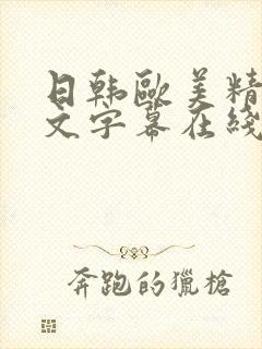 日韩欧美精品中文字幕在线