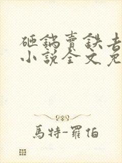 砸锅卖铁去上学小说全文免费阅读