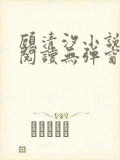 顾清汐小说免费阅读无弹窗