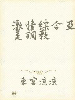 激情综合亚洲欧美调教