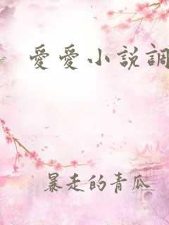 爱爱小说调教h