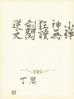 逆剑狂神小说全文阅读无弹窗