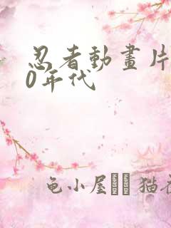 忍者动画片 90年代