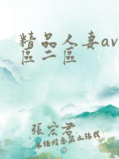 精品人妻av一区二区