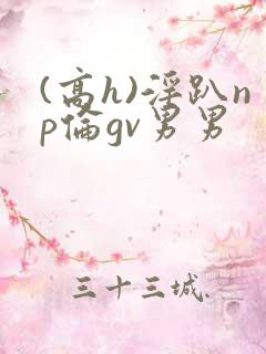 (高h)淫趴np伦gv男男