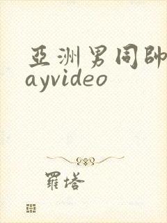 亚洲男同帅哥gayvideo