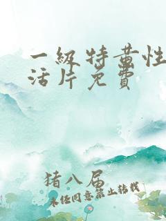 一级特黄性色生活片免费