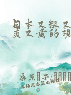 日本又粗又猛又爽又黄的视频