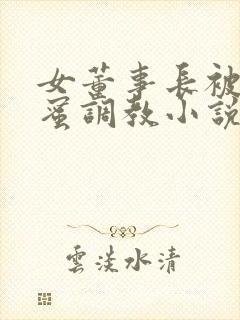 女董事长被女闺蜜调教小说