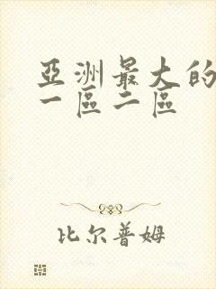 亚洲最大的av一区二区