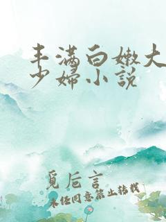 丰满白嫩大奶子少妇小说