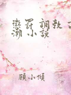 惩罚 调教 高潮 小说