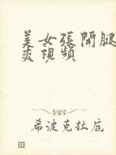 美女张开腿让我爽视频