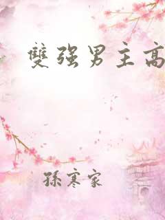 双强男主高干文