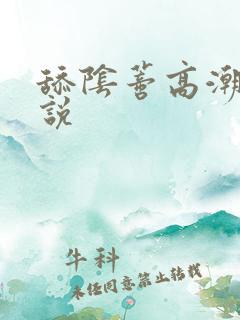 舔阴蒂高潮了小说