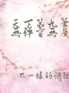 天下第九笔趣阁无弹窗无广告