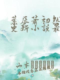叶辰萧初然最快更新小说最新章节