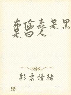 布伦森是黑人还是白人